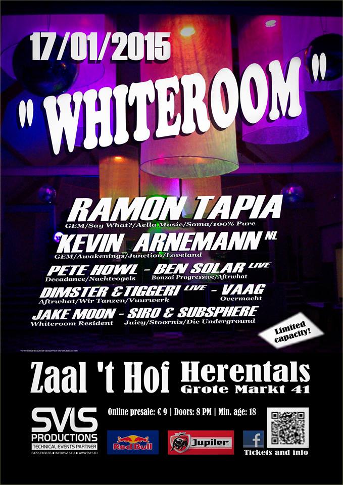 WHITEROOM affiche op 17/01/2015